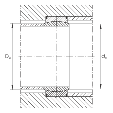 關(guān)節(jié)軸承 GE30-DO, 根據(jù) DIN ISO 12 240-1 標(biāo)準(zhǔn)，需維護(hù)